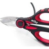 Wiha Tijeras para electricista negro/Rojo
