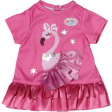 ZAPF Creation BABY born Dress Flamingo 43cm, Accesorios para muñecas BABY born Dress Flamingo 43cm, Vestido para muñecas, 3 año(s)