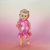 ZAPF Creation BABY born Dress Flamingo 43cm, Accesorios para muñecas BABY born Dress Flamingo 43cm, Vestido para muñecas, 3 año(s)