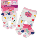 ZAPF Creation BABY born® Medias & Calcetines 43cm, Accesorios para muñecas 