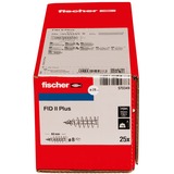 fischer Taco para aislamiento FID II Plus 80mm, Pasador blanco