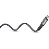 goobay 74212, Cable negro/Gris