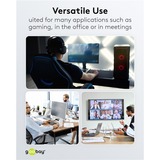 goobay Cable Ethernet USB-C 3.2 Gen2 conector > conector RJ-45, Adaptador de red negro/Plateado