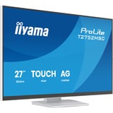 iiyama T2752MSC-W1AG, Monitor LED blanco (mate)