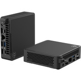 ASUS NUC 15 Pro RNUC15CRKC500002 Negro, Barebone negro, Mini PC barebone, DDR5-SDRAM, M.2, Ethernet, Wi-Fi 7 (802.11be), 120 W