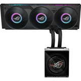 ASUS ROG Strix SLC IV 360 ARGB LCD, Refrigeración por agua negro, Kit de refrigeración líquida, 12 cm, Negro