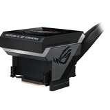 ASUS ROG Strix SLC IV 360 ARGB LCD, Refrigeración por agua negro, Kit de refrigeración líquida, 12 cm, Negro
