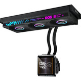 ASUS ROG Strix SLC IV 360 ARGB LCD, Refrigeración por agua negro, Kit de refrigeración líquida, 12 cm, Negro