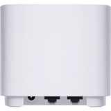 ASUS ZenWiFi XD5 (W-3-PK) Doble banda (2,4 GHz / 5 GHz) Wi-Fi 6 (802.11ax) Blanco 2 Interno, Router blanco, Blanco, Interno, Enrutador de malla, Poder, 646,5 m², Doble banda (2,4 GHz / 5 GHz)