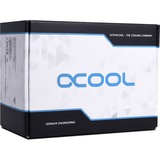 Alphacool Core 100 Aurora depósito Acetal/Acrílico con bomba VPP Apex negro