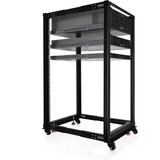 Alphacool Rack de servidor de marco abierto ES 19", Rack, caja de servidor negro