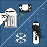 Ansmann Solar NiMH Batería Micro AAA 550 mAh maxE 