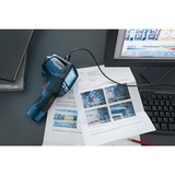 Bosch GIS 1000 C Professional Medidor de humedad y temperatura, Termodetector azul/Negro, Medidor de humedad y temperatura, -40 - 1000 °C, 2 °C, -1 - 1%, °C, Inalámbrico y alámbrico