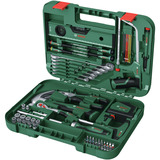 Bosch Herramienta manual avanzada S, 64 piezas, Kit de herramientas verde