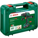 Bosch Taladro atornillador inalámbrico AdvancedDrill 18V-80 QuickSnap, Taladro/destornillador verde/Negro