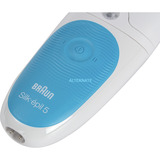 Braun Silk-épil 5-605, Depiladora blanco/Celeste