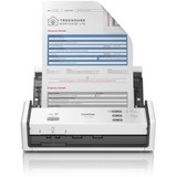 Brother ADS-1300 escaner Escáner con alimentador automático de documentos (ADF) 600 x 600 DPI A4 Blanco, Escáner de alimentación de hojas gris, 215,9 x 355,6 mm, 600 x 600 DPI, 1200 x 1200 DPI, 7 ppm, Escáner con alimentador automático de documentos (ADF), Blanco