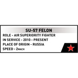 COBI Su-57 Felon, Juegos de construcción 