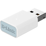D-Link AC13U adaptador y tarjeta de red WLAN, Adaptador Wi-Fi blanco, Inalámbrico y alámbrico, USB, WLAN, Wi-Fi 5 (802.11ac), Blanco