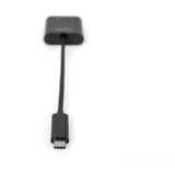 Digitus Adaptador Ethernet Gigabit USB Tipo-C negro