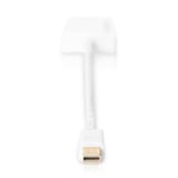 Digitus Adaptador / convertidor Mini DisplayPort a HDMI blanco