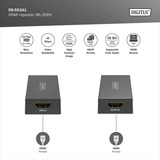 Digitus DS-55341, Repetidor negro