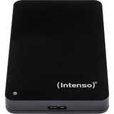 Intenso Disco Duro Portátil 1 TB Reacondicionado, Unidad de disco duro negro