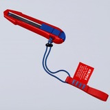 KNIPEX CutiX cuchillo universal, Cuchillo para moquetas rojo/Azul