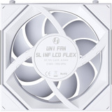 Lian Li UNI FAN SL-INF LCD FLEX 120 Wireless, Ventilador blanco