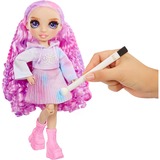 MGA Entertainment Rainbow High WaterColor & Create Dolls- Purple Eyes, Muñecos Rainbow High WaterColor & Create Dolls- Purple Eyes, Muñeca fashion, Femenino, 4 año(s), Colores surtidos