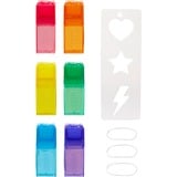 MGA Entertainment Rainbow High WaterColor & Create Dolls- Purple Eyes, Muñecos Rainbow High WaterColor & Create Dolls- Purple Eyes, Muñeca fashion, Femenino, 4 año(s), Colores surtidos