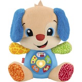 Mattel Laugh & Learn JFD20 juguete de peluche, Peluches azul/Marrón claro, Perro de juguete, 0,5 año(s), Interactivo, Sonoro, AA, Pilas incluidas