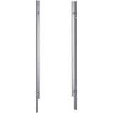 Neff Z780BI02 pieza y accesorio de lavavajillas Acero inoxidable Tira lateral, Chapa acero fino, Tira lateral, Neff, Acero inoxidable, Acero inoxidable, 200 g, 2 pieza(s)