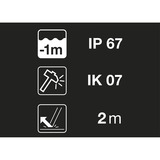 Petzl Aria 2 RGB, Luz de LED marrón claro/Verde