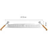 Philips Hue 929003712301 foco Foco empotrado Bombilla(s) no reemplazable(s) LED 12 W E, Luz de LED blanco, Foco empotrado, Bombilla(s) no reemplazable(s), 1 bombilla(s), LED, 12 W, 6500 K