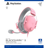 Razer BlackShark V2 X PlayStation, Auriculares para gaming rosa/Gris