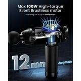 Renpho Power+ Thermacool Massage Gun, Aparato de masaje negro