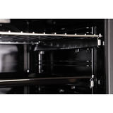 Respekta 15110000000226, Horno negro/Plateado