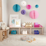 Room Copenhagen Ladrillo de almacenamiento LEGO 4 tapa superior con purpurina, Caja de depósito celeste/Transparente