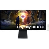 G85SD pantalla para PC 86,4 cm (34") 3440 x 1440 Pixeles UltraWide Quad HD OLED Plata, Monitor de gaming