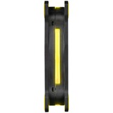 Thermaltake Riing 14 Carcasa del ordenador Ventilador 14 cm Negro, Amarillo negro/Amarillo, Ventilador, 14 cm, 1400 RPM, 28,1 dB, 51,15 cfm, Negro, Amarillo