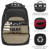 Wenger Legacy Black Series, 16" Laptop, Mochila negro