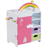 ZAPF Creation BABY born Rainbow Wardrobe, Muebles de muñecas BABY born Rainbow Wardrobe, Armario de muñeca, 3 año(s), Necesita pilas, Efectos luminosos
