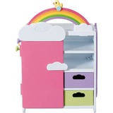 ZAPF Creation BABY born Rainbow Wardrobe, Muebles de muñecas BABY born Rainbow Wardrobe, Armario de muñeca, 3 año(s), Necesita pilas, Efectos luminosos