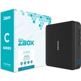 ZOTAC ZBOX-CI343-BE, Barebone negro