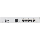 Zyxel USG Flex 100 cortafuegos (hardware) 0,9 Gbit/s 0,9 Gbit/s, 0,27 Gbit/s, 42,65 BTU/h, 989810 h, IPSec, SSL/TLS, IKEv2, IPSec, SSL, L2TP/IPSec