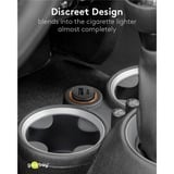 goobay Cargador rápido para coche Dual USB 45 vatios, PD negro