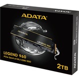 ADATA LEGEND 960 2 TB, Unidad de estado sólido gris oscuro/Dorado