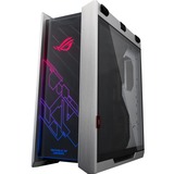 ASUS ROG STRIX HELIOS Midi Tower Blanco, Cajas de torre blanco, Midi Tower, PC, Blanco, ATX, EATX, micro ATX, Mini-ITX, Aluminio, Vidrio templado, Juego