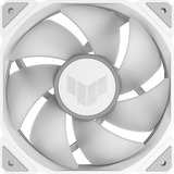 ASUS TUF GAMING TR120 ARGB 1-pack White Carcasa del ordenador Refrigerador de aire 12 cm Blanco, Ventilador blanco/Transparente, Refrigerador de aire, 12 cm, 2000 RPM, Blanco